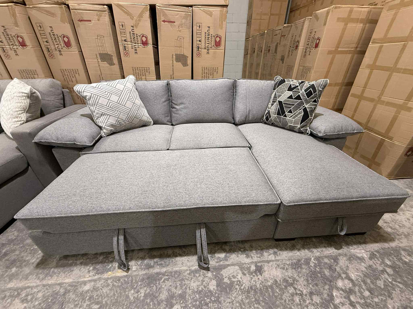 Oslo Large Deep Seated 3 Seater Sofa Bed