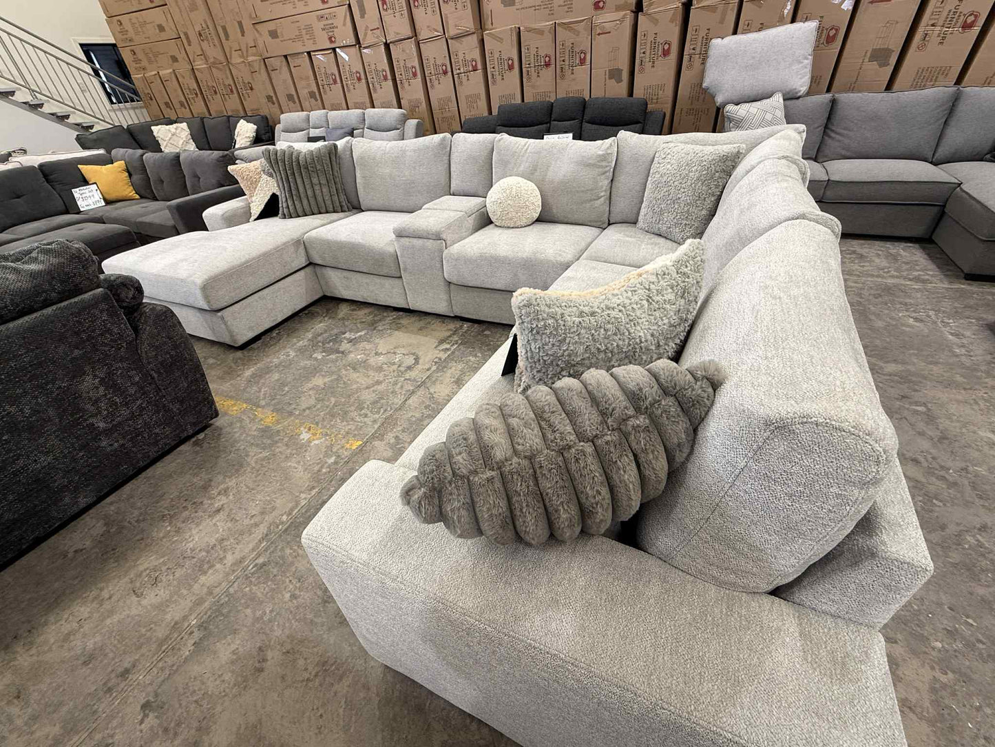 Lennox Large U Shaped Sofa