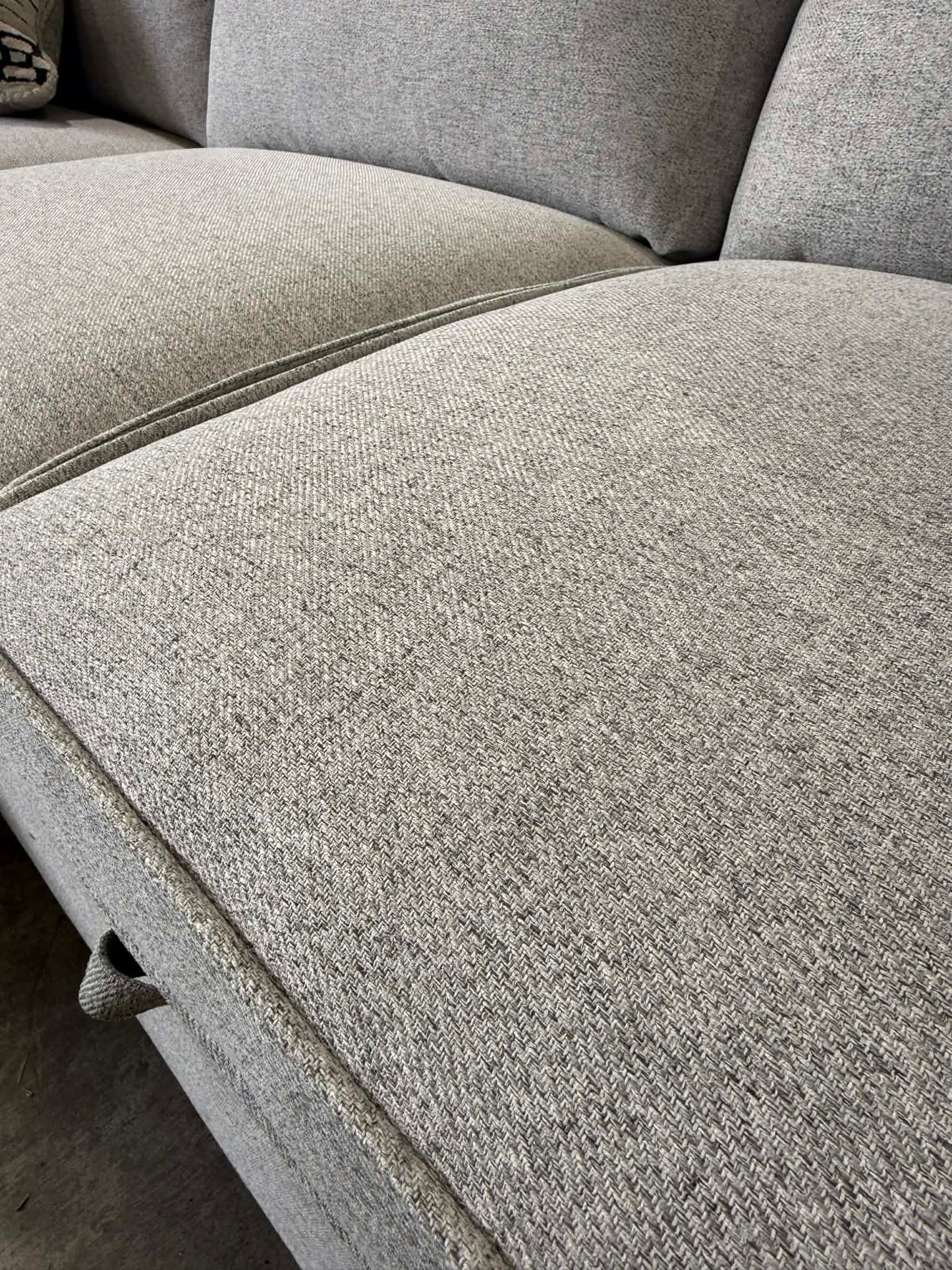 Oslo Large Deep Seated 3 Seater Sofa Bed - Light Grey