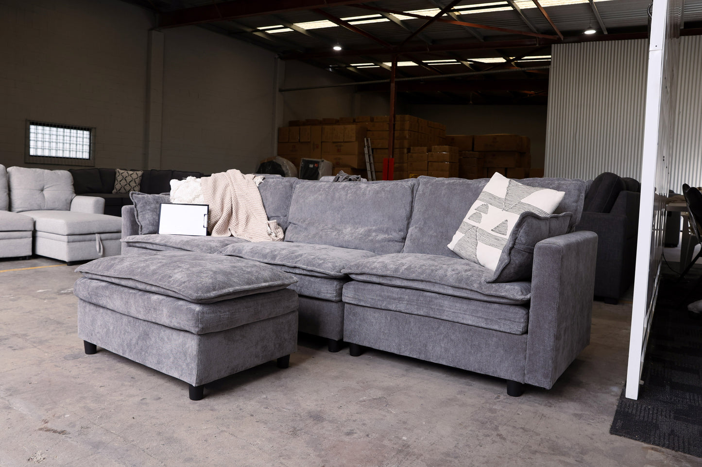 Harmony Lounge - Dark Grey