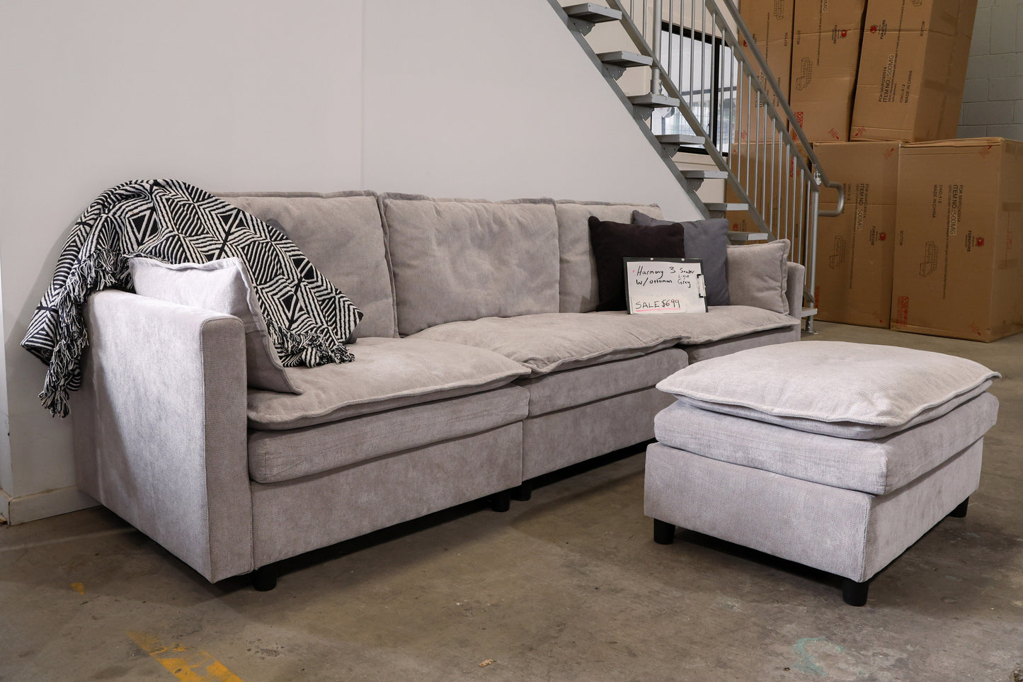 Harmony Lounge - Light Grey