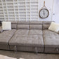 Ordelia Double Chaise Lounge with Sofa Bed & Storage