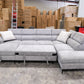 Capital U Shape Lounge with Sofa Bed & Storage