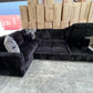 Bear U Shaped Lounge with Sofa Bed & Storage - RHF