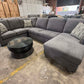 Eden Media Room Sectional with Chaise Lounge Suite