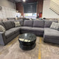 Eden Media Room Sectional with Chaise Lounge Suite