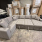 U Shape Lounge with Sofa Bed & Storage