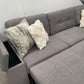 Zullo L Shape Lounge with Sofa Bed, Storage & Ottoman
