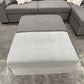 Zullo L Shape Lounge with Sofa Bed, Storage & Ottoman