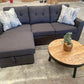 Madison 3 Seater Sofa Bed – Dark Grey - Reversible Chaise & Storage