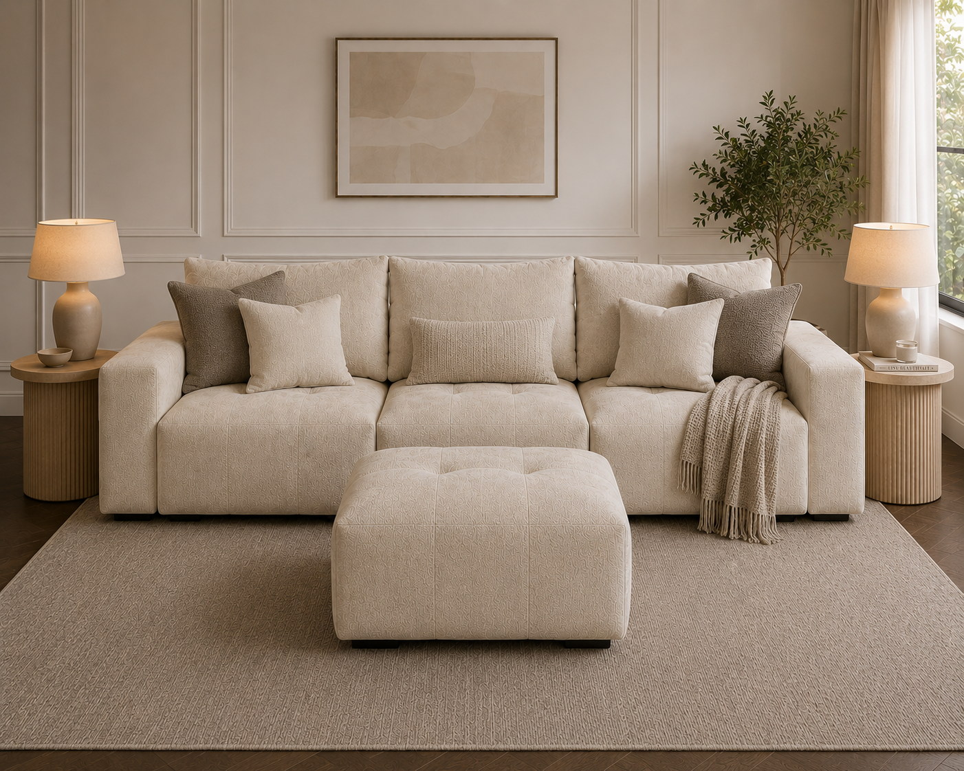 compressed sofa