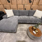 Vienna Chaise Lounge - Dark Grey