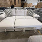 Oslo Large Deep Seated 3 Seater Sofa Bed - Beige