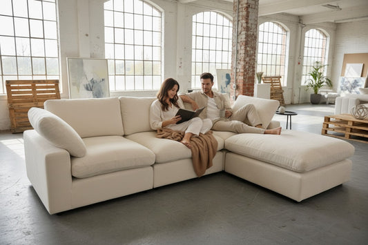 comfy beige couch