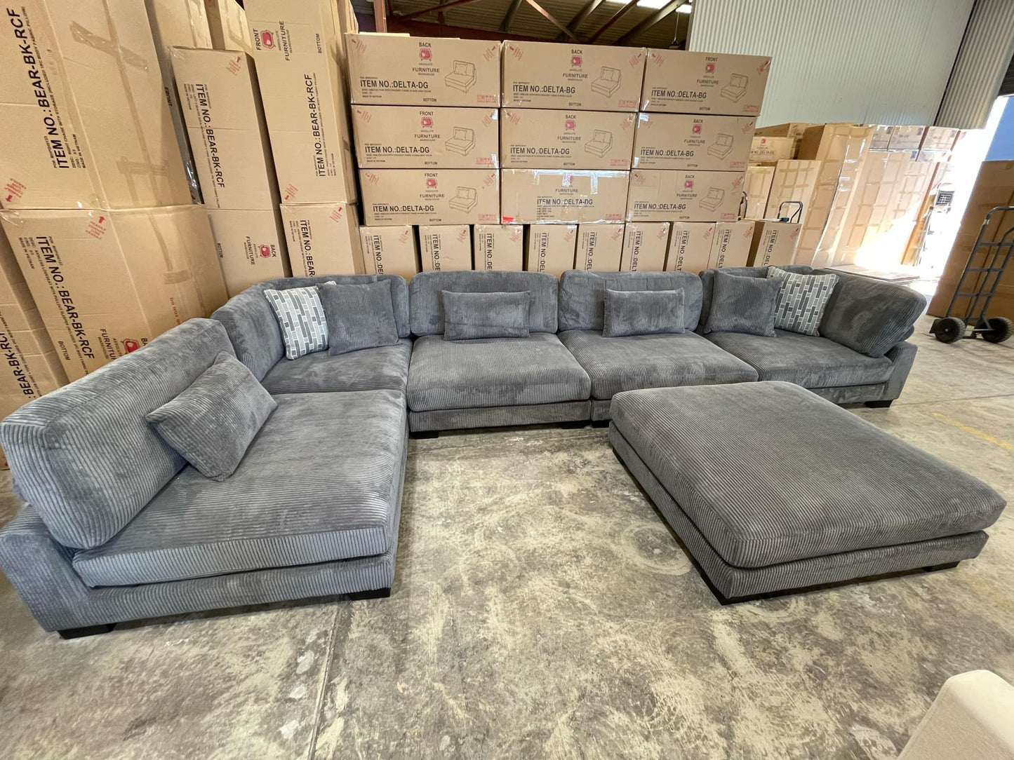 Delta Extra Deep Seated Modular Lounge Sofa