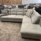 Gabby L Shape Sectional Couch - Grey
