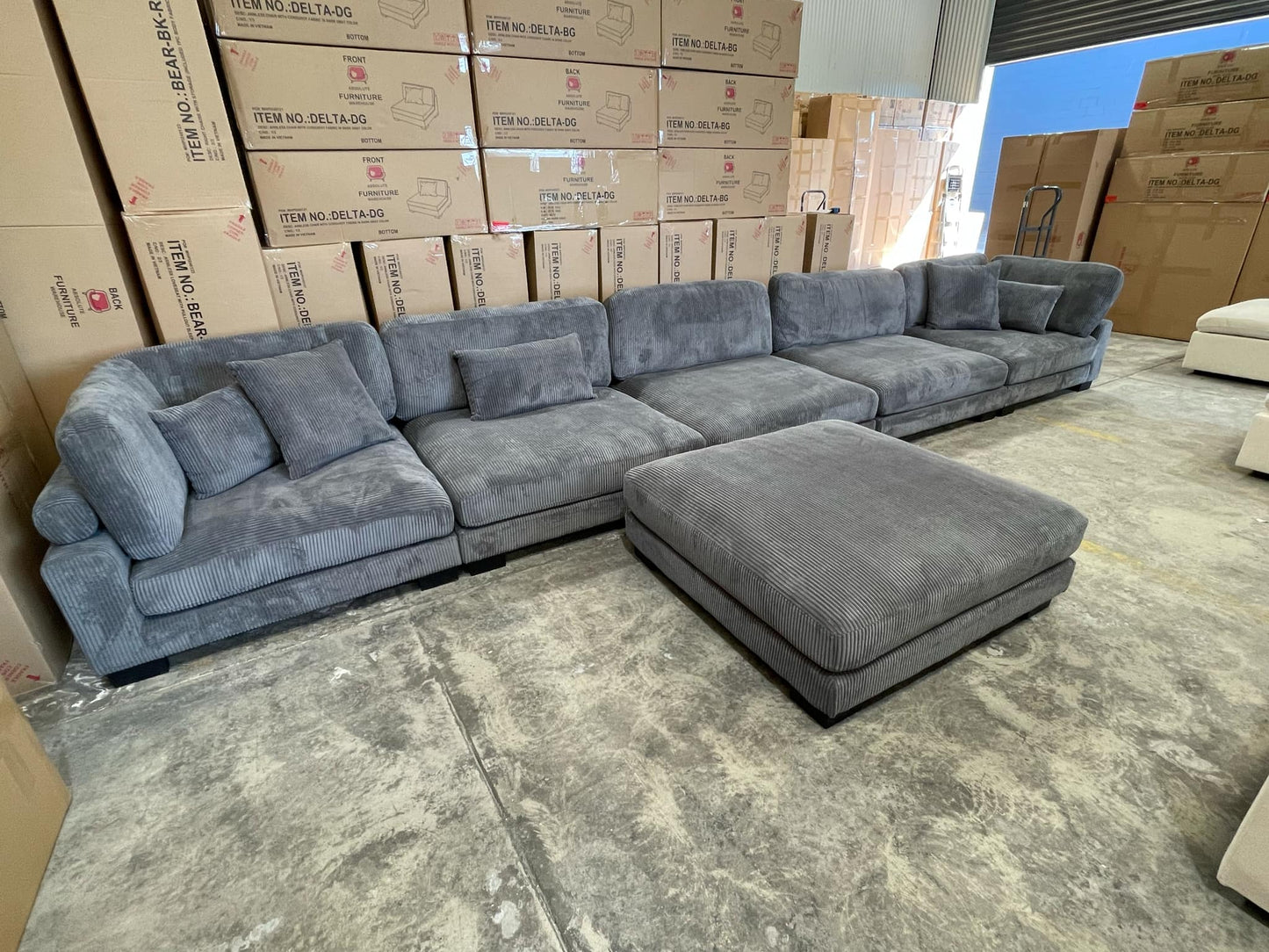 Delta Extra Deep Seated Modular Lounge Sofa