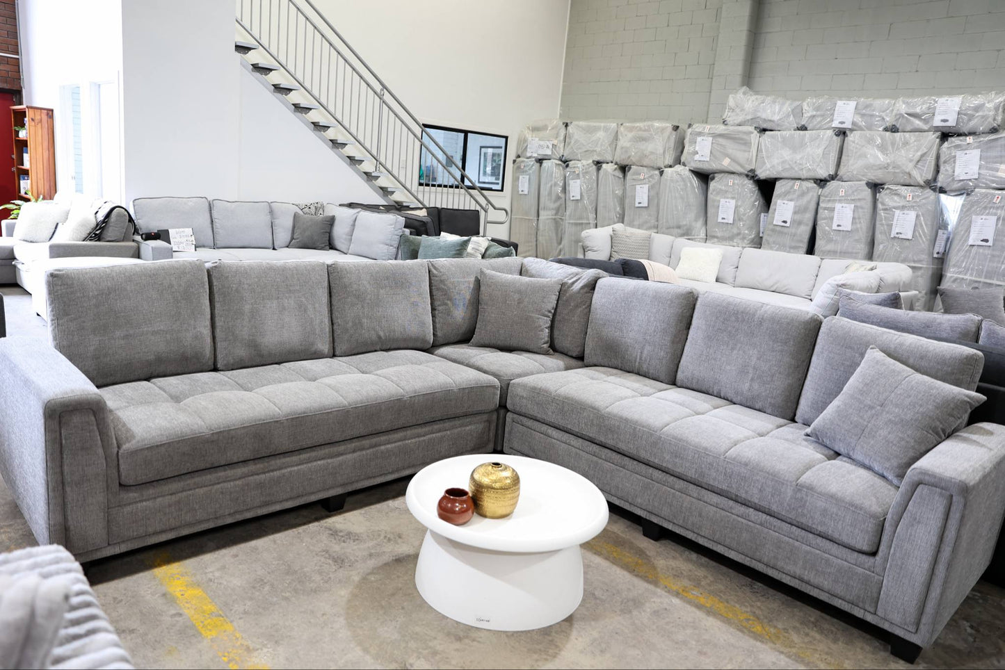 Arlo Corner Lounge - Grey