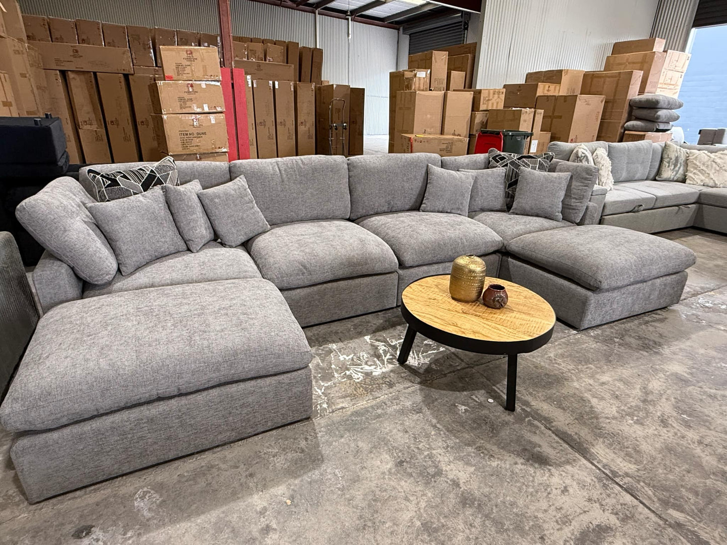 Dune 6 Piece Sectional Luxury Suite