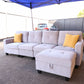 4 Seater with Storage Ottoman