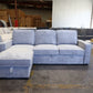 Hansen Reversible Sofa Bed With USB / C Port, Tray With Cup Holders - LG