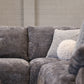 Brosa Cloud with Ottoman - Dark Grey