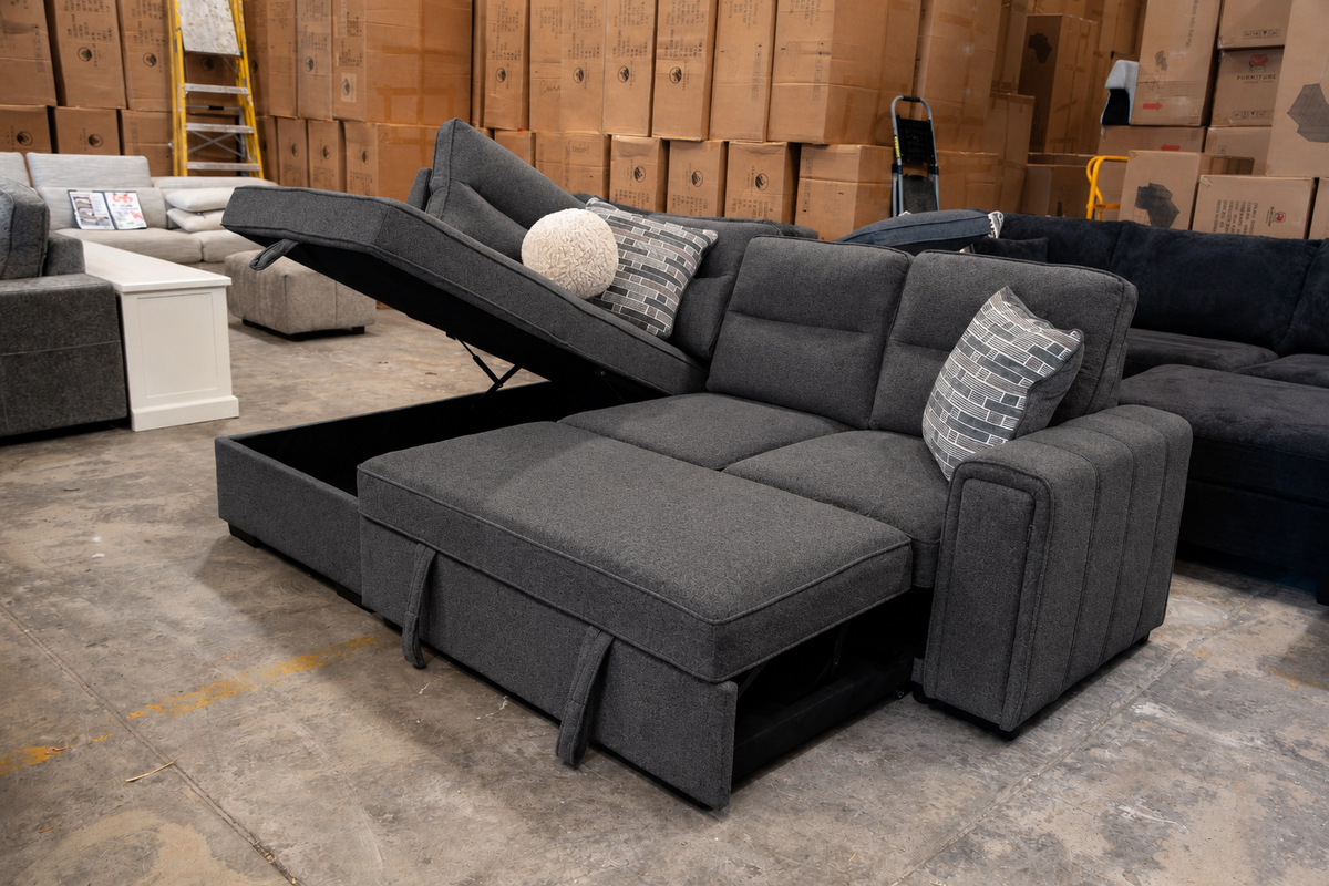 comfy 4 seater sofa bed