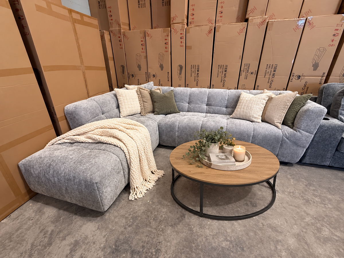 5 seater L shape couch