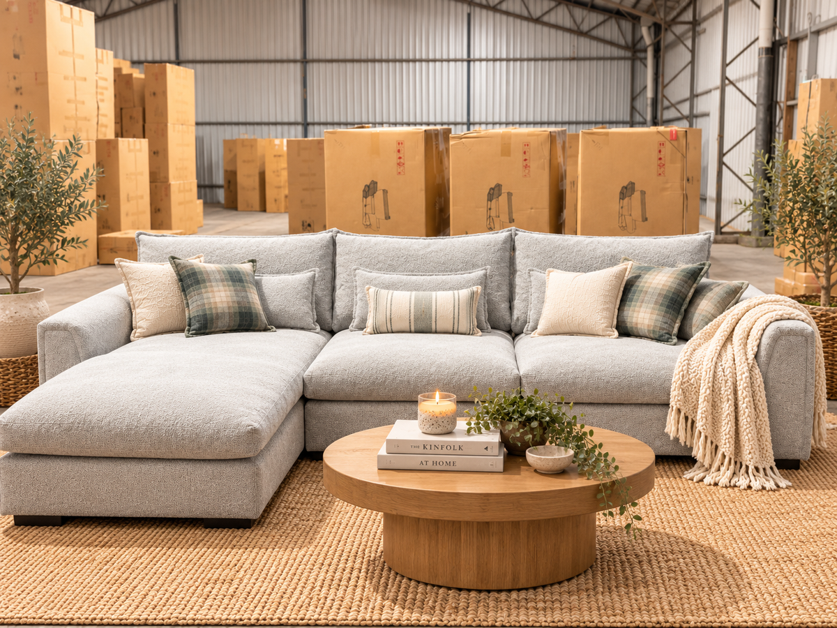 luxury feather couch