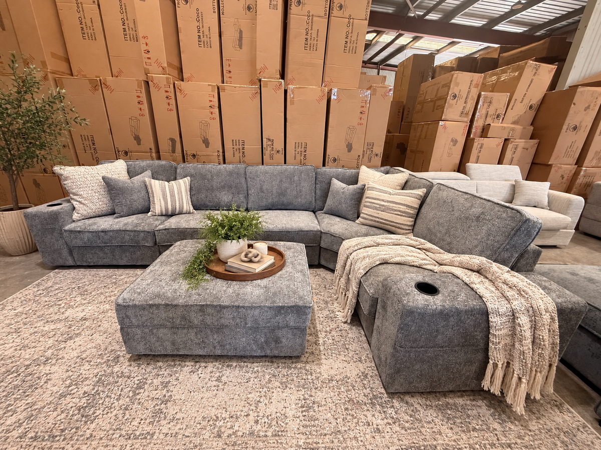 large family corner lounge