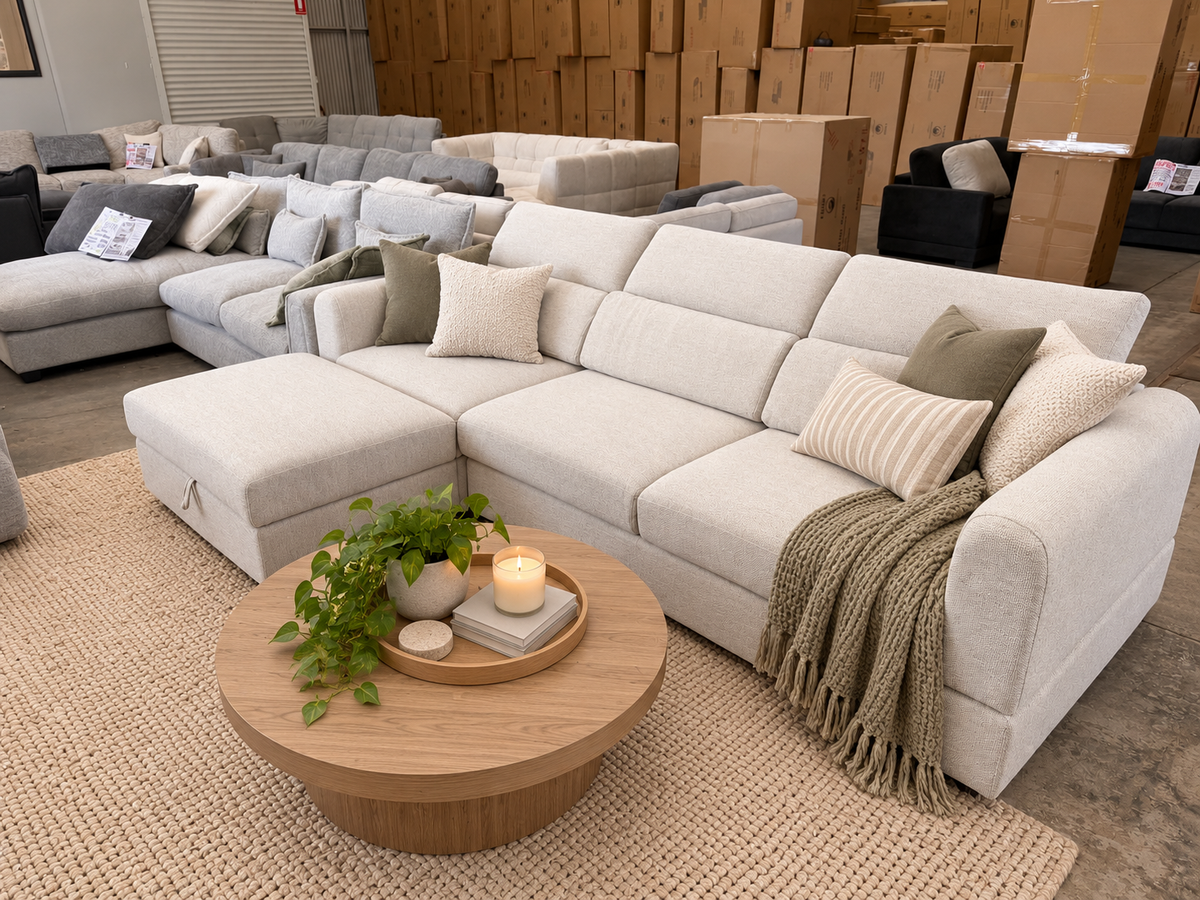 3 seater reversible chaise option