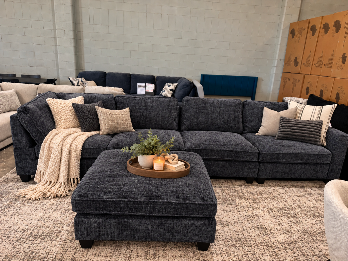 Samson Modular Lounge Set Dark Grey