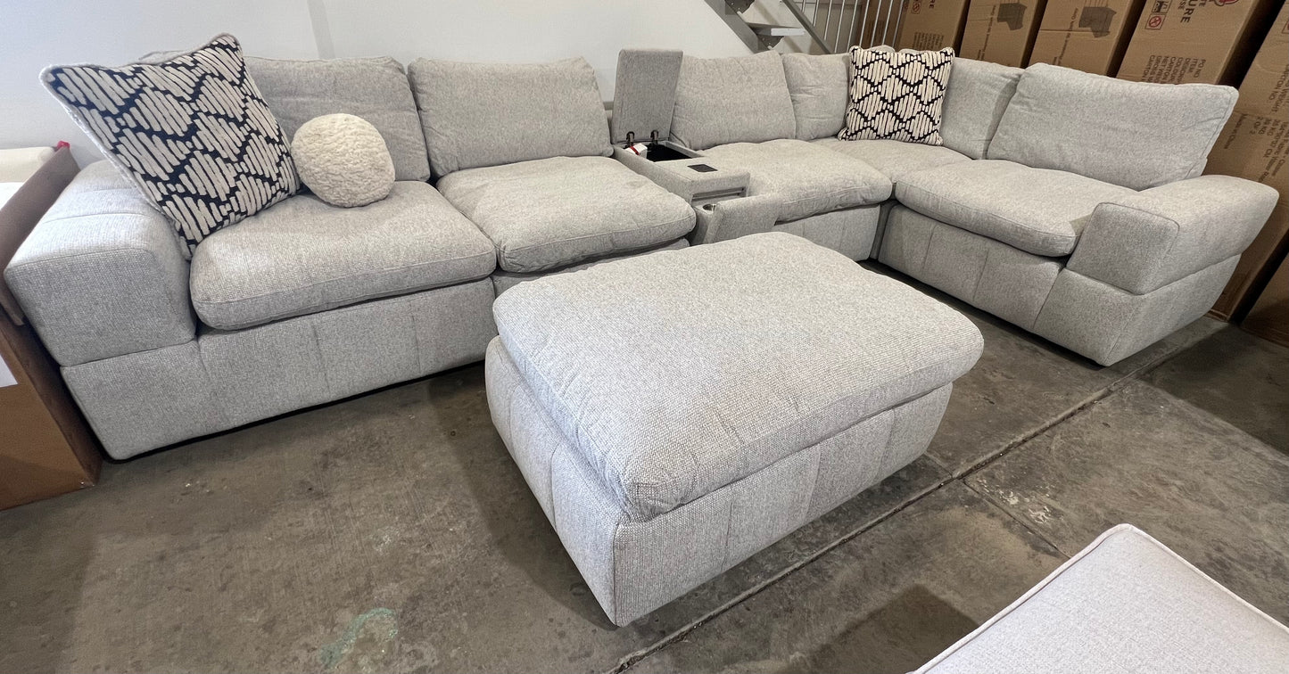 Emerson Cloud Modular Lounge with Ottoman