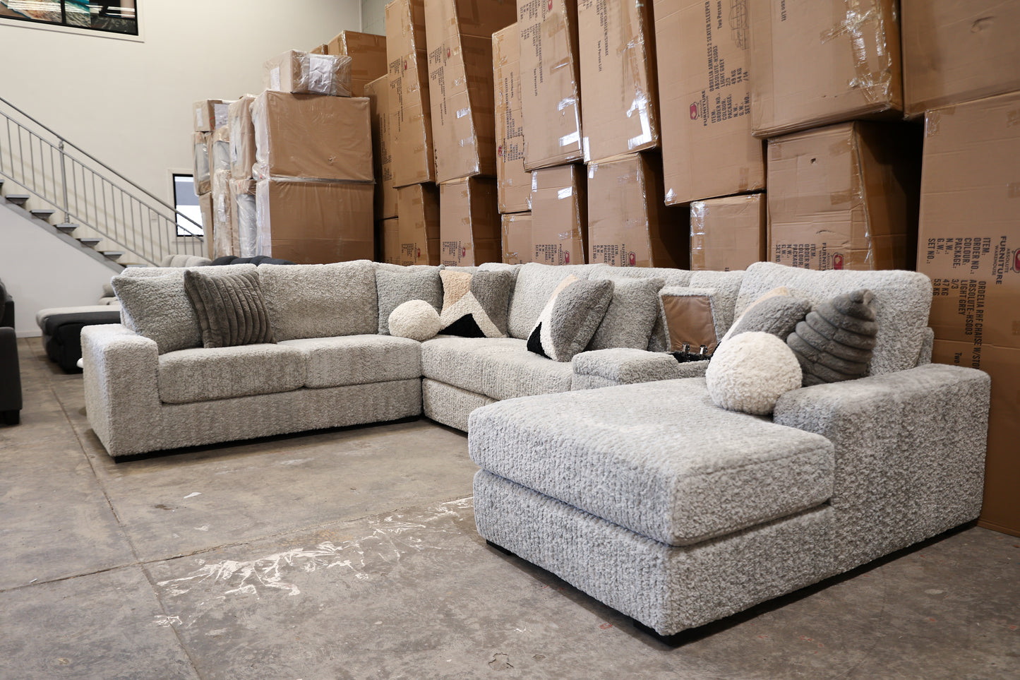 Lennox Large U Shaped Sofa