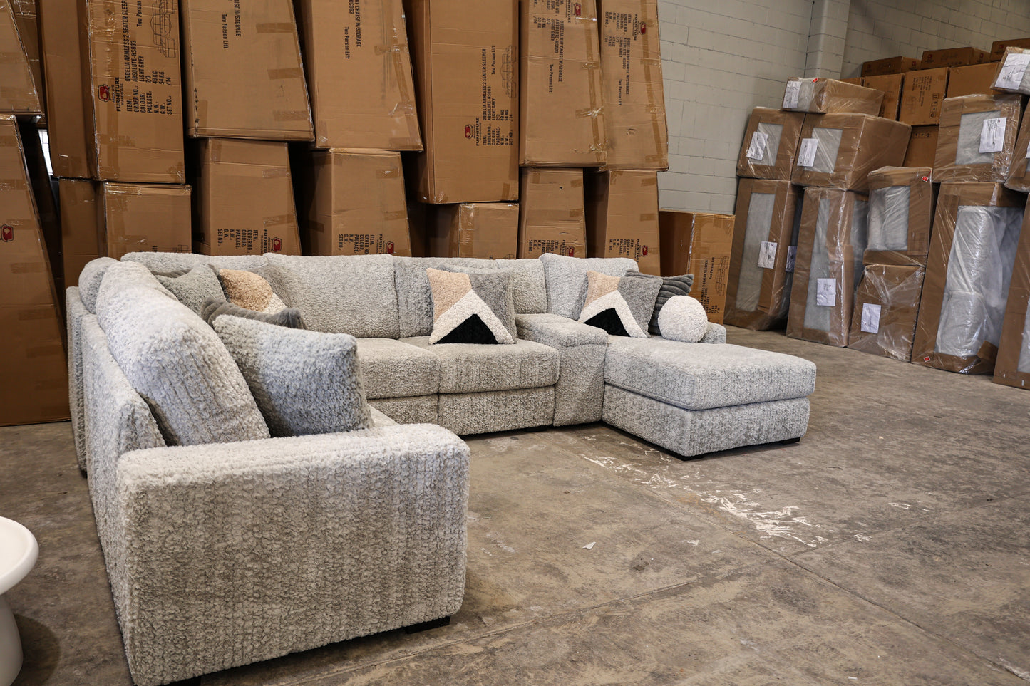 Lennox Large U Shaped Sofa