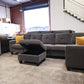 Modular Corner Lounge Suite - Dark Grey
