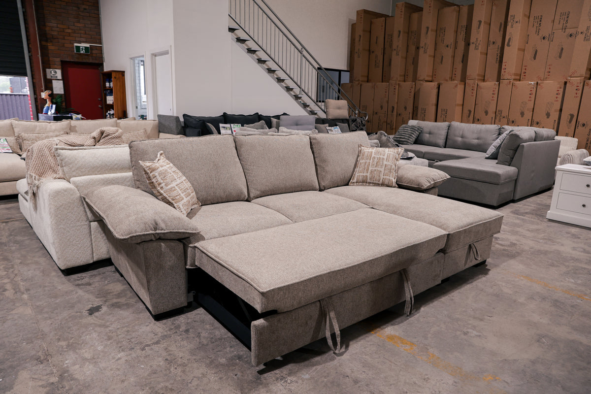 Oslo Large Deep Seated 3 Seater Sofa Bed