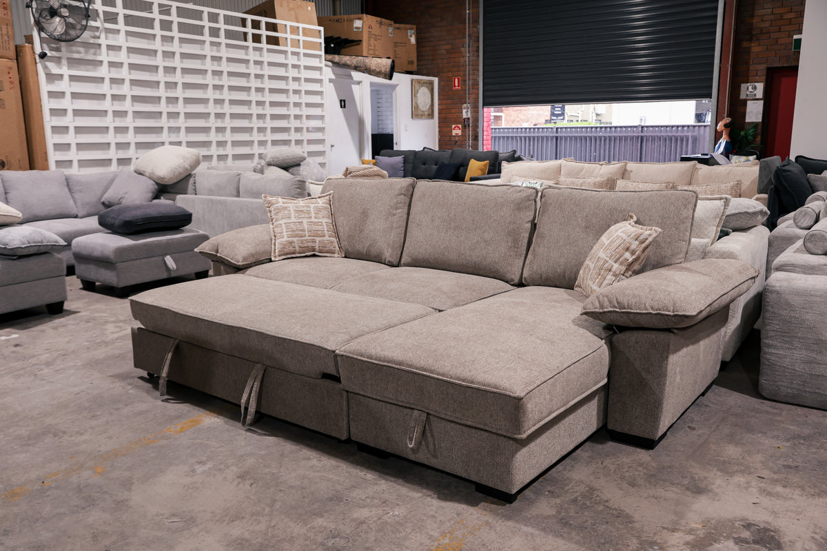 Oslo Large Deep Seated 3 Seater Sofa Bed