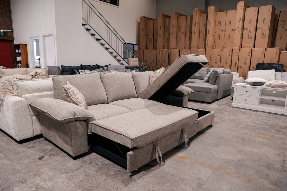 Oslo Large Deep Seated 3 Seater Sofa Bed