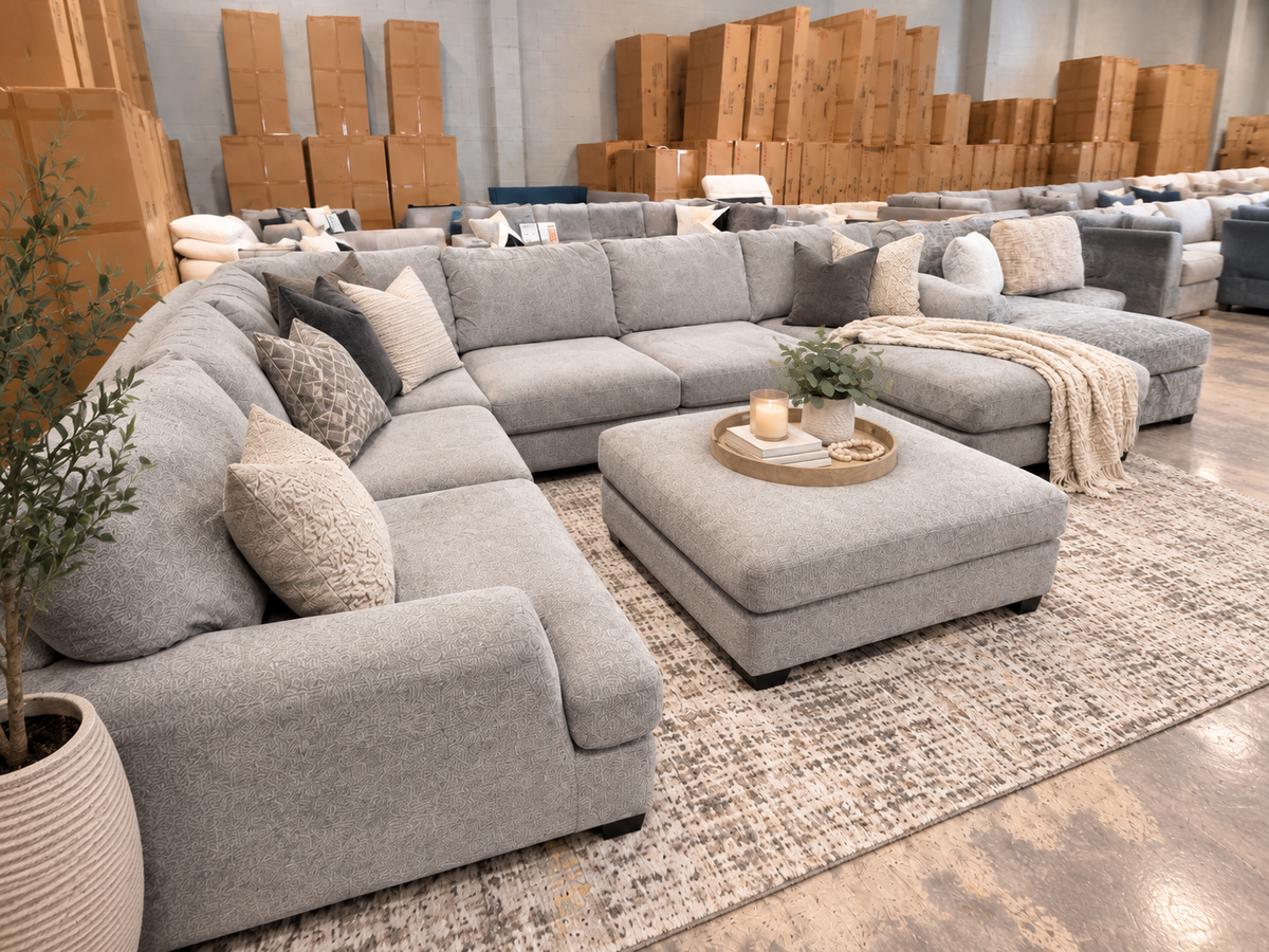 big couch for big living room and house kids room or media sofa