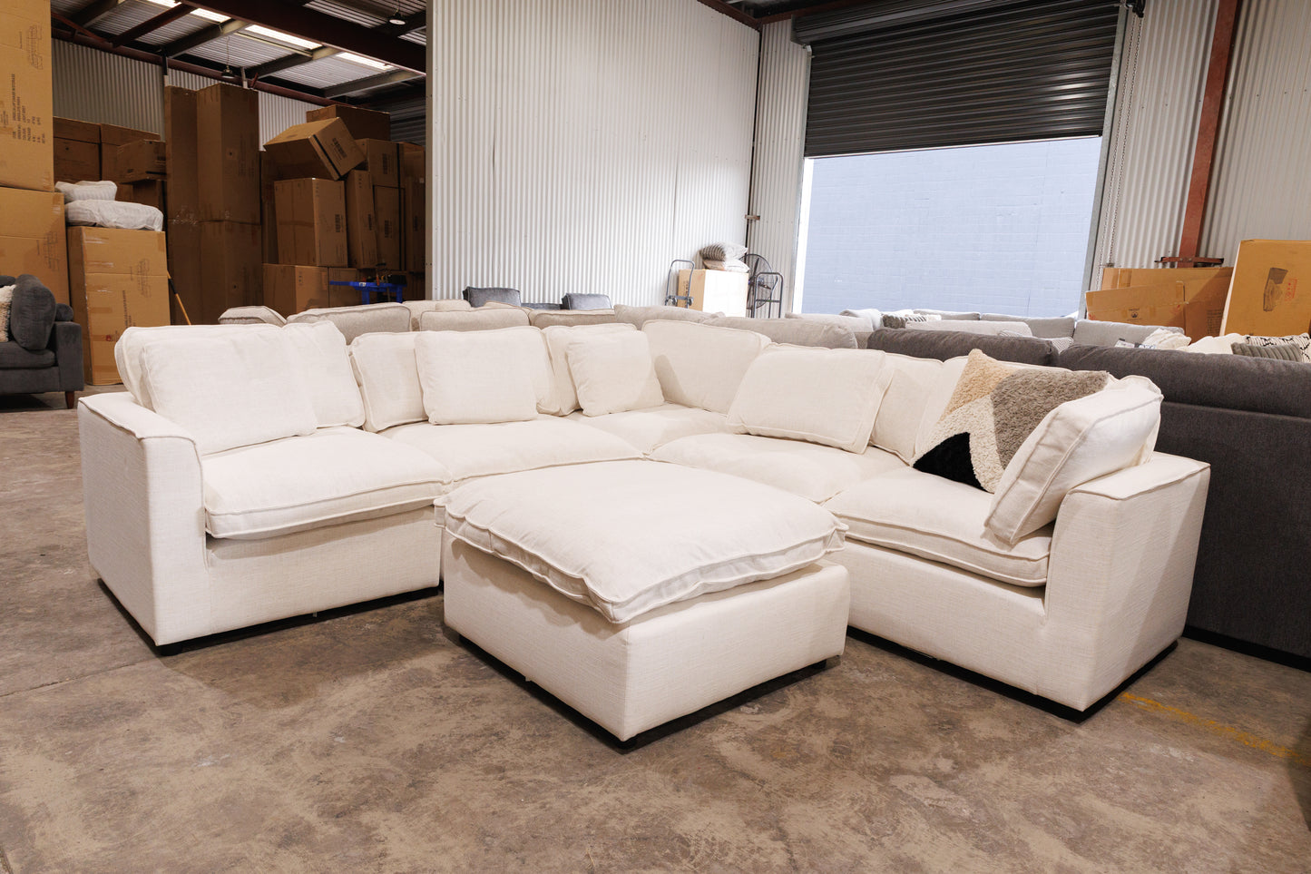 Willow Cloud Modular Lounge