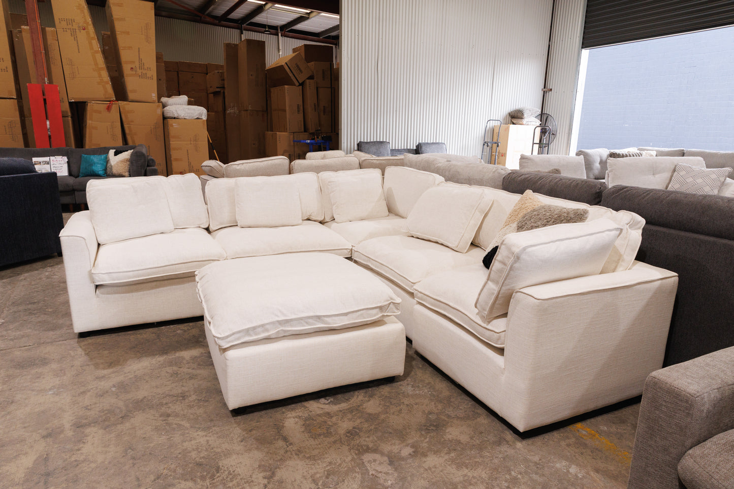 Willow Cloud Modular Lounge