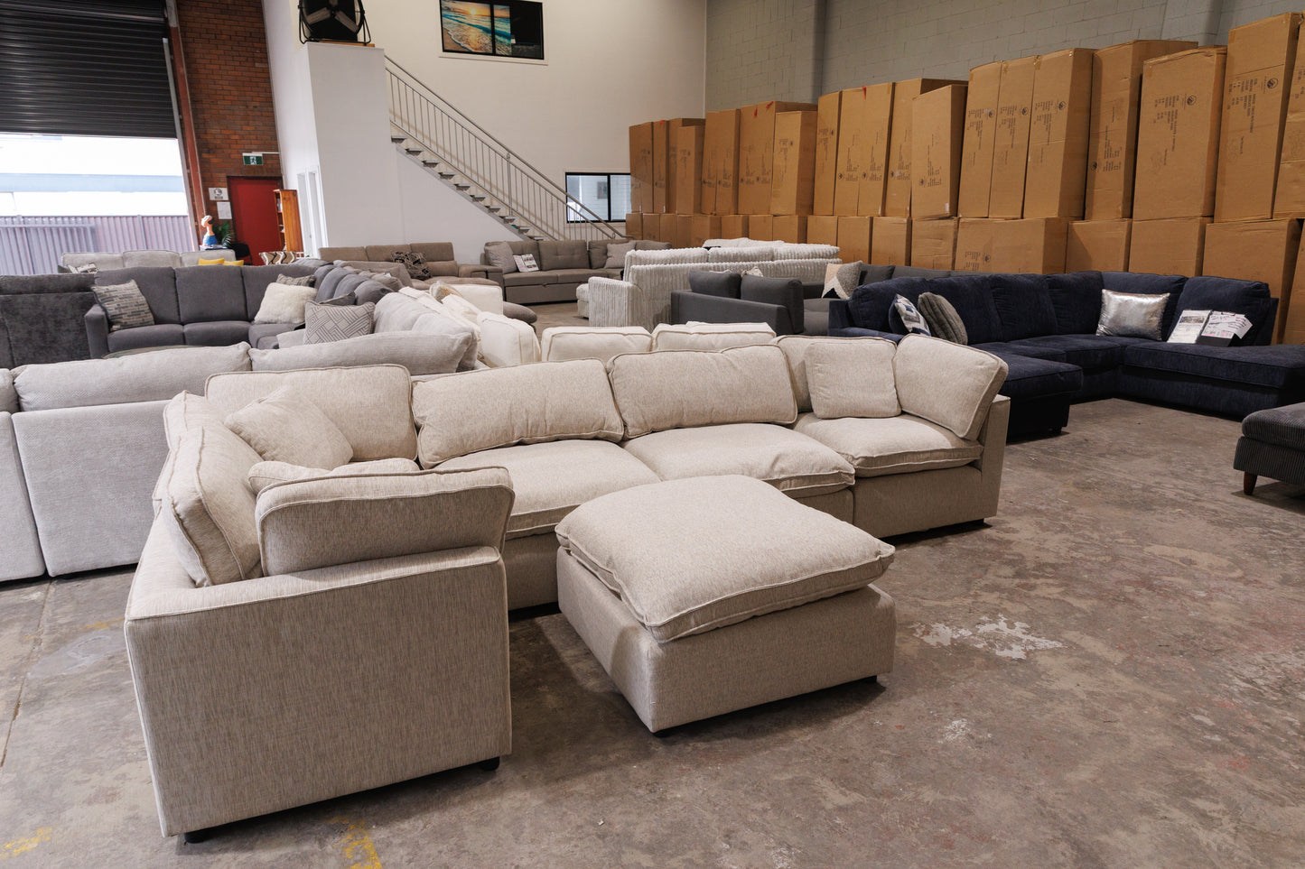 Willow Cloud Modular Corner Lounge
