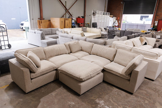 Willow Cloud Modular Corner Lounge