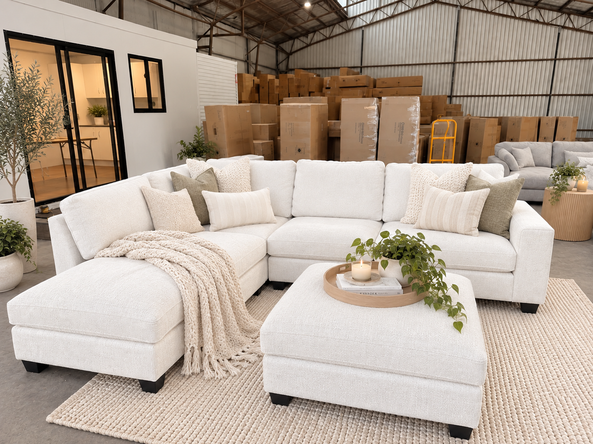Samson Modular Lounge Set Beige
