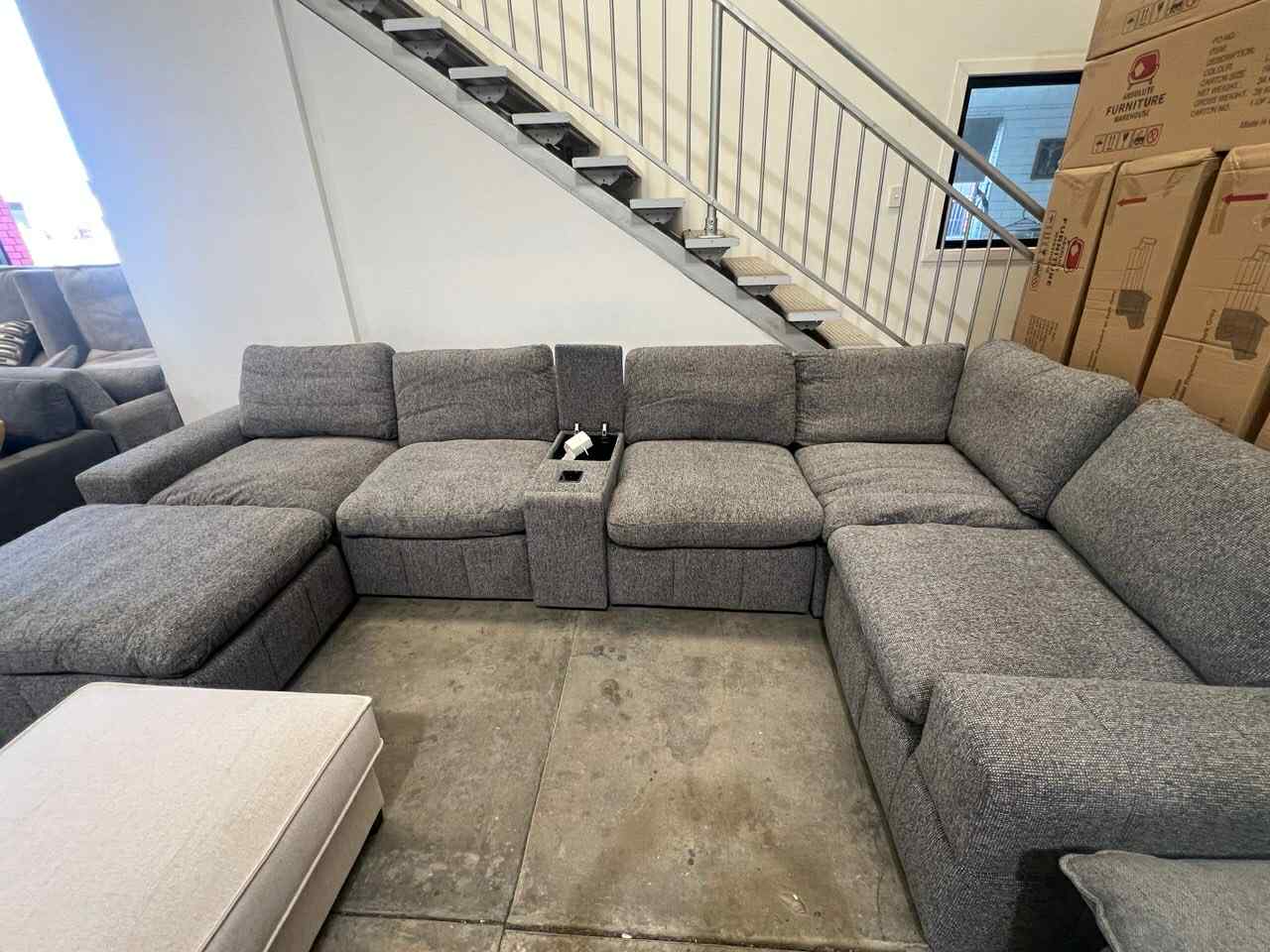 Emerson Cloud Modular Lounge with Ottoman