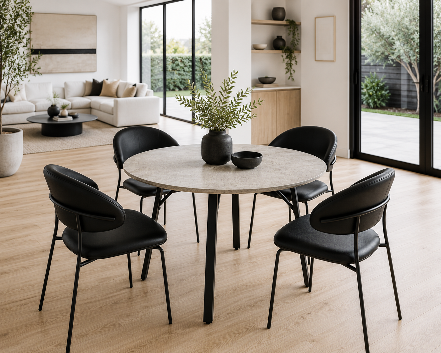 round dining room table