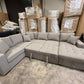U Shape Lounge with Sofa Bed & Storage