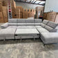 Capital U Shape Lounge with Sofa Bed & Storage