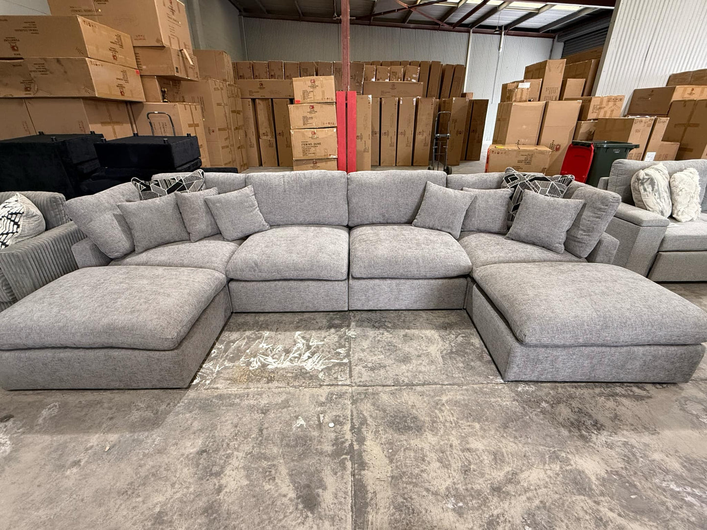 Dune 6 Piece Sectional Luxury Suite